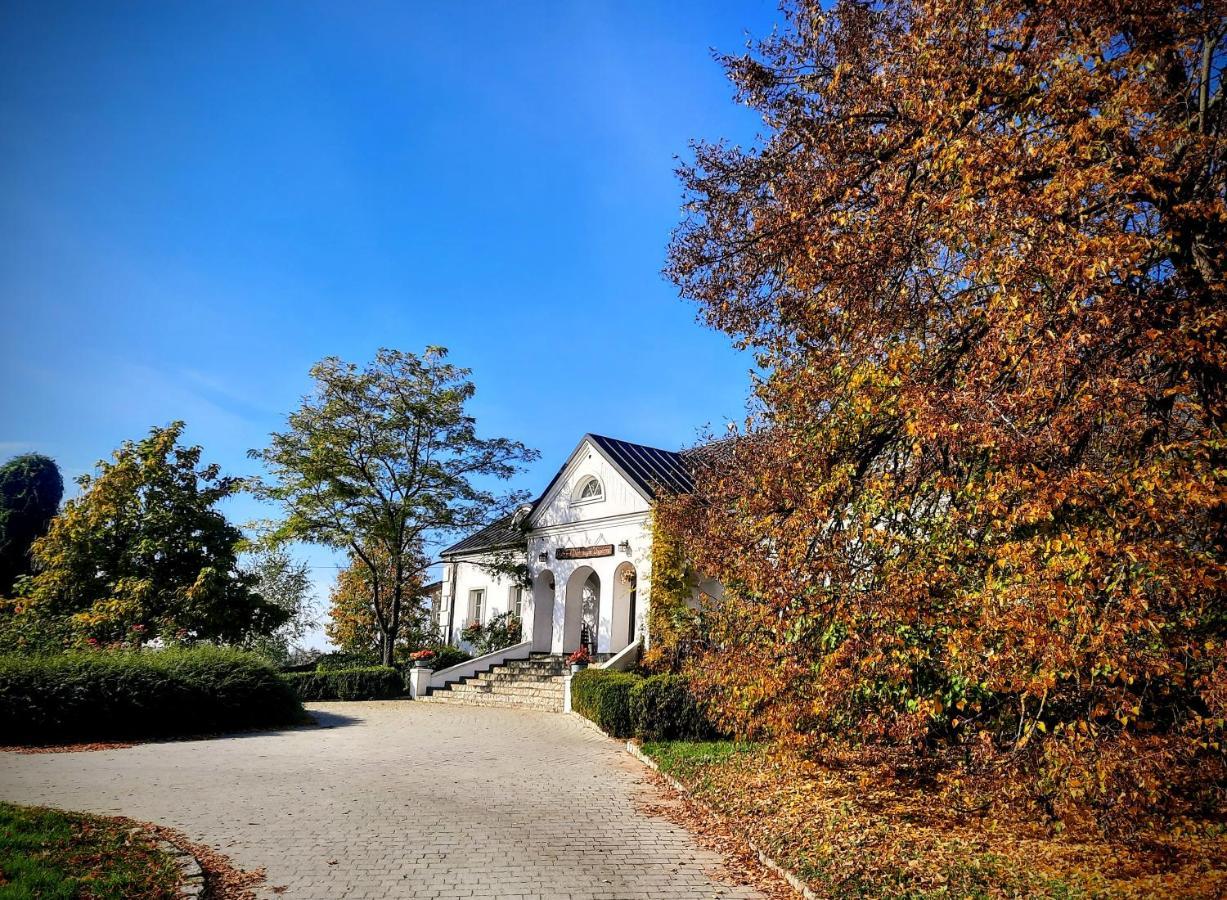 Dwór na Wichrowym Wzgórzu Acomodação com café da manhã Przybysławice Exterior foto